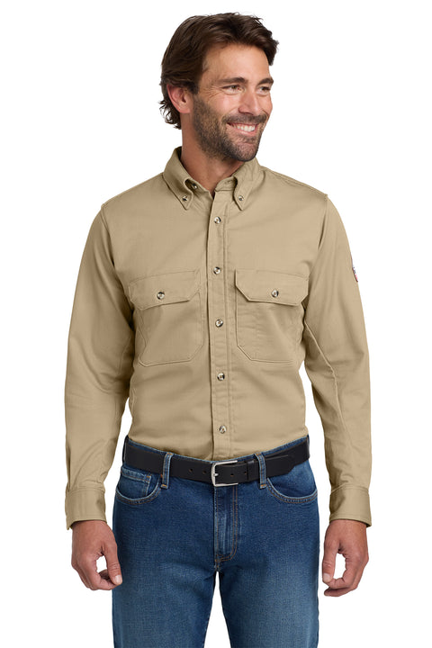SLU2  Bulwark® EXCEL FR® ComforTouch® Dress Uniform Shirt