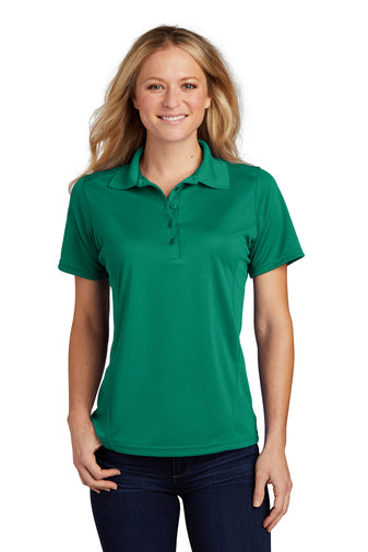 L475  Sport-Tek® Ladies Dry Zone® Raglan Accent Polo