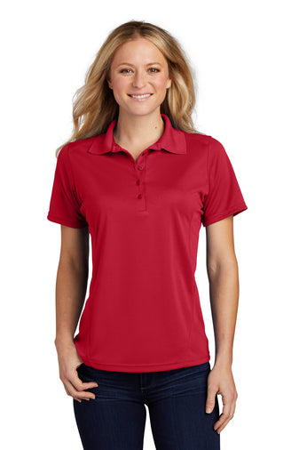 L475  Sport-Tek® Ladies Dry Zone® Raglan Accent Polo