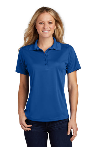 L475  Sport-Tek® Ladies Dry Zone® Raglan Accent Polo