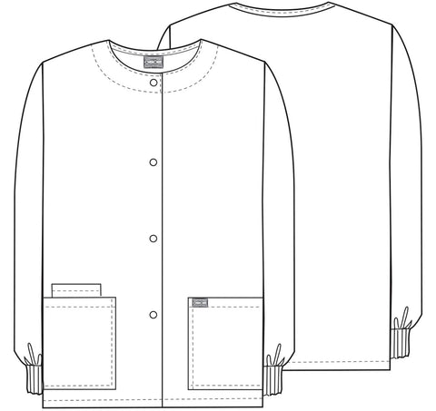 4350 Cherokee Lab Snap Front Jacket
