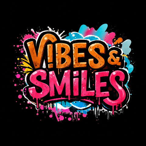 Print - Vibes & Smiles Logo