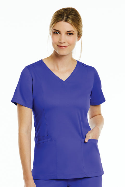 3501 Matrix - Double V-neck Top