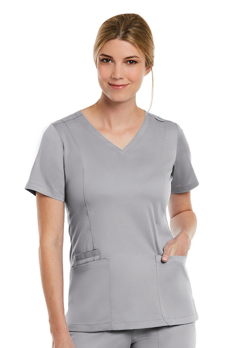 3501 Matrix - Double V-neck Top