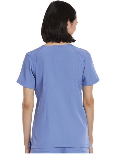 4511 Curved V- Neck Top - Matrix Impulse