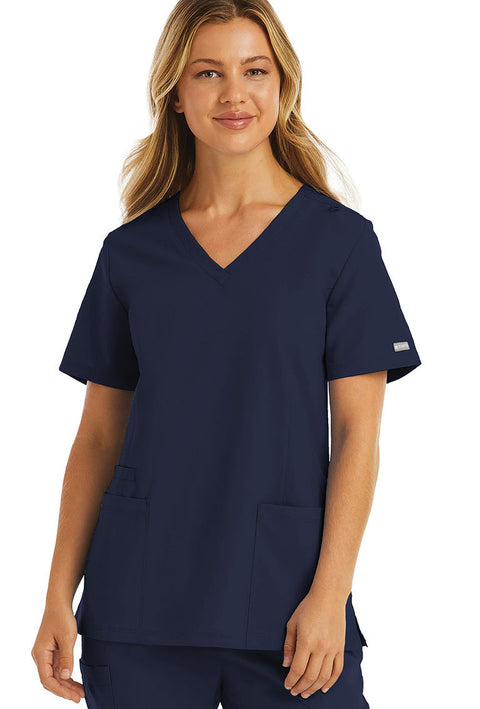 CCC- 5001 Double V-Neck Top - Momentum