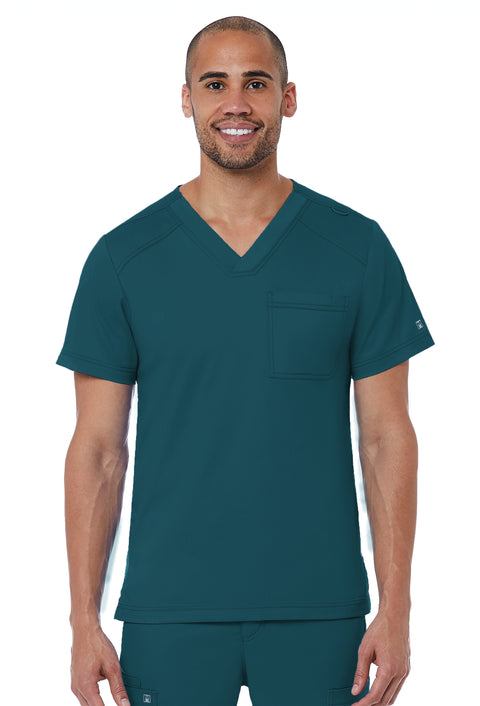 5501 Men's Basic V-Neck Top Matrix Men