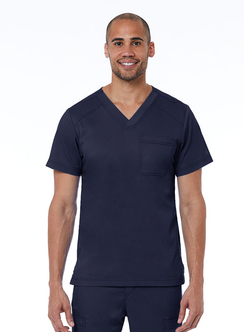 5501 Men's Basic V-Neck Top Matrix Men