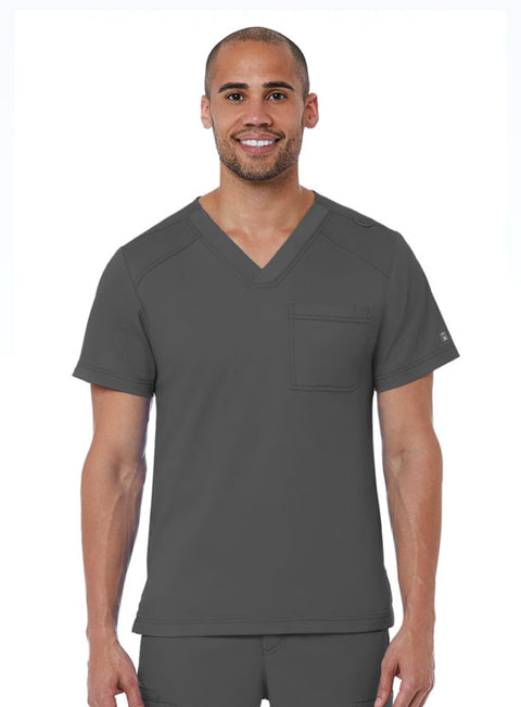 5501 Men's Basic V-Neck Top Matrix Men