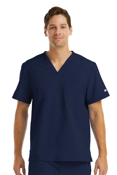 CCC- 5801 Men's V- Neck One Pocket Top - Momentum