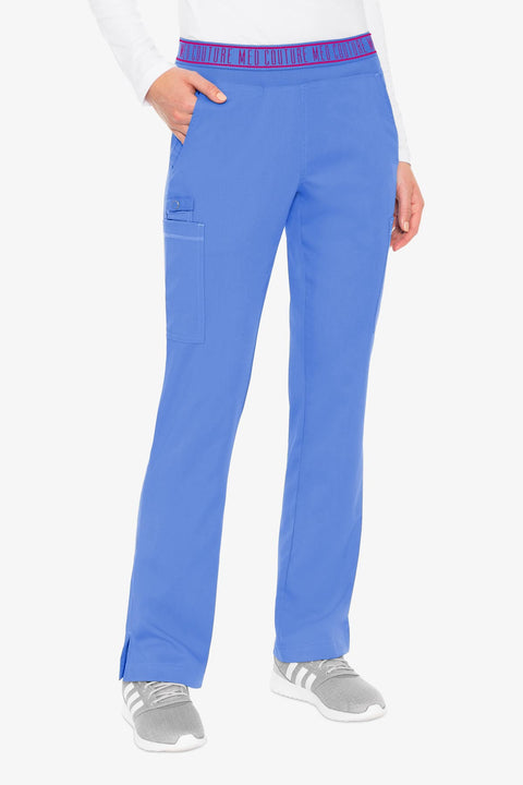 Med Couture Touch 7739 Yoga 2 Cargo Pocket Pant