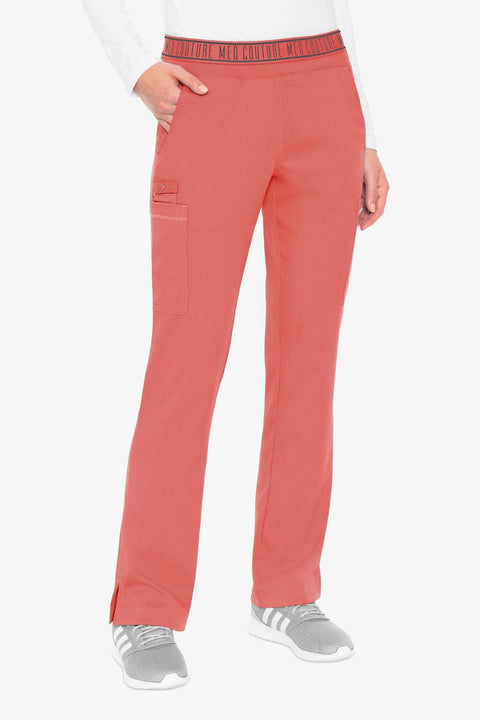 Med Couture Touch 7739 Yoga 2 Cargo Pocket Pant