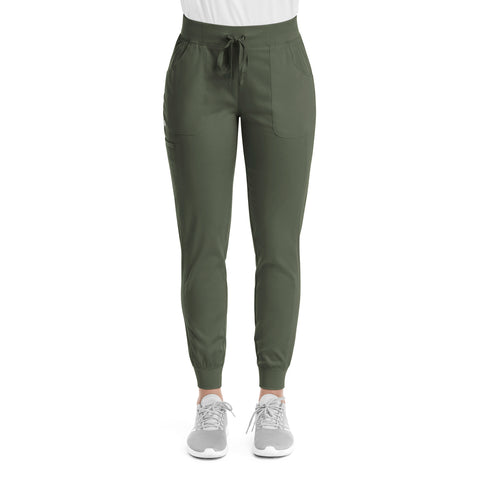 6502 Full Elastic Waistband Jogger Pant -Matrix