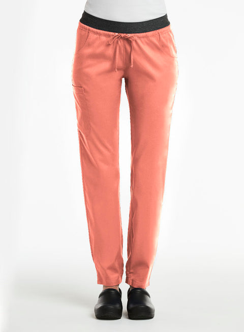 6701 Elastic Waist Semi- Jogger Pant -Matrix