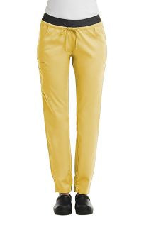 6701 Elastic Waist Semi- Jogger Pant -Matrix