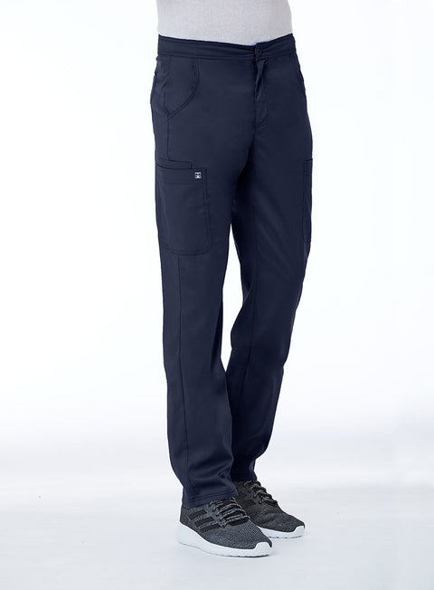 8502 Men's Half Elastic Waistband Cargo Pant