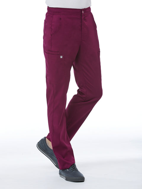 8502 Men's Half Elastic Waistband Cargo Pant