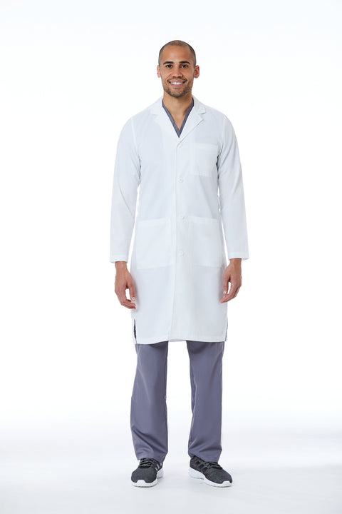 7256 RED PANDA LAB COAT - Men's Long Lab Coat- Maevn