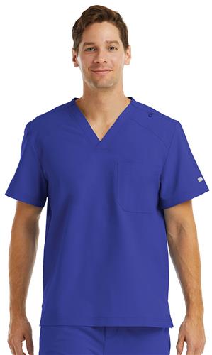 C5801 Men's V- Neck One Pocket Top - Momentum